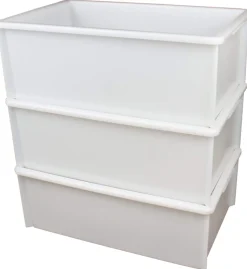 Stapel- und Transportbehälter Classic weiß - 580x360x215mm (35l)