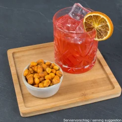 Tablett Bambus - 17,5x16cm