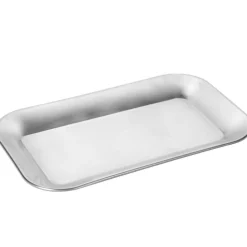 Tablett, Edelstahl - glatt