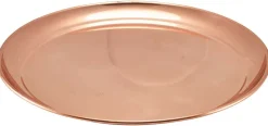 Tablett, Edelstahl, kupferfarben - 30cm
