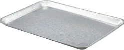 Tablett, galvanisierter Stahl - 37x26,5cm