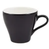 Tasse Tulip schwarz - 180ml (6 Stk.)