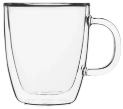 Tee Glas mit Henkel, doppelwandig, Enjoy - 0,36l