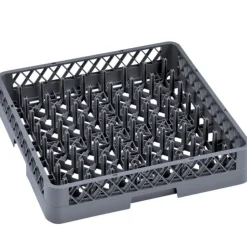 Teller Spülkorb fein, grau (Rack 98) - 50x50x10cm