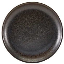 Teller Terra Cinder Black, tief - 24cm (6 Stk.)