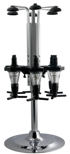 Thekendrehständer - inkl. 6x 2cl Dosierer (0,7l-1,0l)