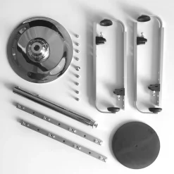 Thekenständer mobil, mit Gewicht - 4-fach (0,7l-1,0l)