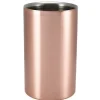 Thermo-Flaschenkühler, Edelstahl kupferfarben - 12x20cm