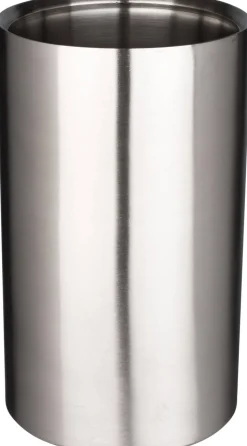 Thermo-Flaschenkühler, Edelstahl, 12cm