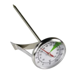 Thermometer inklusive Klammer - -10°C bis +100°C