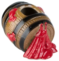 Tiki Becher Fass mit Meereskreaturen - 500ml