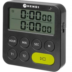 Timer doppelt / Küchentimer - ABS-Kunststoff