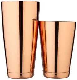 Tin on Tin Shaker mit Bodenkappe, Prime Bar - kupferfarben (850ml)