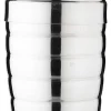 3-tlg. Cocktail Shaker, gerillt - Edelstahl (700ml)