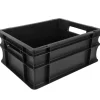 Transportkiste Euronorm schwarz - 40x30x17cm