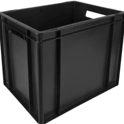 Transportkiste Euronorm schwarz - 40x30x32,5cm