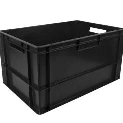 Transportkiste Euronorm schwarz - 60x40x32cm