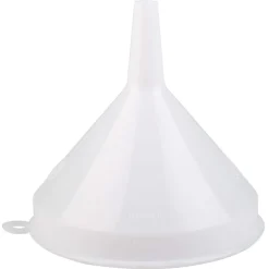 Trichter, Kunststoff weiß - 8cm