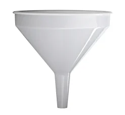 Trichter, Kunststoff weiß - 16cm
