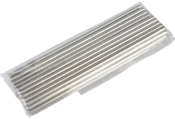 Trinkhalme, Edelstahl (6x210mm) - 25 Stk.