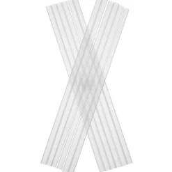 Trinkhalme, Kunststoff Mehrweg (8x240mm) - klar (135 Stk.)