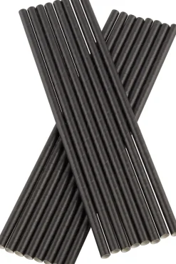 Trinkhalme, Papier (6x200mm), Prime Bar - schwarz (100 Stk.)