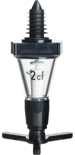 Triple Wandflaschenhalter mit 3x 2cl Dosierer