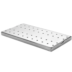 Tropfblech, Edelstahl - 30x15cm