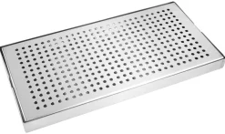 Tropfblech (30x15x2cm) - Edelstahl