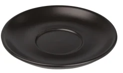 Untertasse Barista, Porzellan schwarz - 15,2cm (12 Stk.)