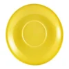Untertasse Porzellan gelb – 16 cm (6 Stk.)