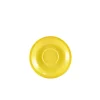 Untertasse Porzellan gelb – 13,5 cm (6 Stk.)
