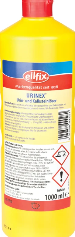 Urinex Urin- und Kalksteinentferner flüssig, Eilfix - 1,0l