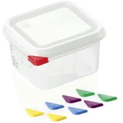 Vorratsbehälter GN 1/6 Set mit Deckel, PP - 1,7l / H 10cm (1 Stk.)