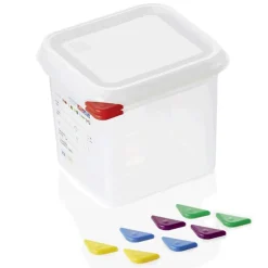 Vorratsbehälter GN 1/6 Set mit Deckel, PP - 2,6l / H 15cm (1 Stk.)