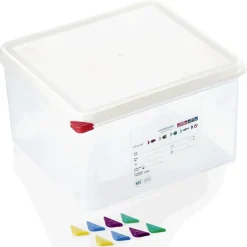 Vorratsbehälter GN 2/3 Set mit Deckel, PP - 19l / H 20cm (1 Stk.)