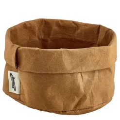 Waschbare Papiertüte, braun - 13x10cm