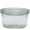WECK-Glas mit Glasdeckel - 165ml / 8x4,5cm (12 Stk.)