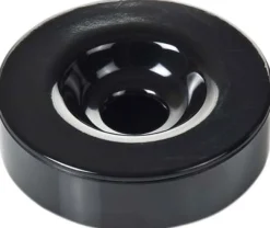 Windaschenbecher schwarz- Melamin (10cm)