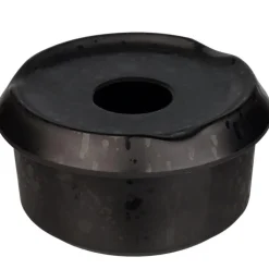 Windaschenbecher schwarz Splatter - Melamin (11cm)