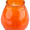 Windlicht Twilight, Bolsius Professional, 70 Std., 10,4x9,9cm - orange (1 Stk.)
