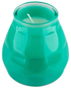 Windlicht Twilight, Bolsius Professional, 70 Std., 10,4x9,9cm - jade-grün (1 Stk.)