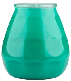 Windlicht Twilight, Bolsius Professional, 70 Std., 10,4x9,9cm - jade-grün (1 Stk.)