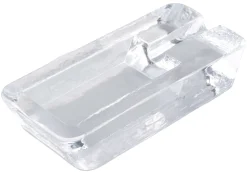 Zigarrenaschenbecher Presidente, Nude - Glas (19x9cm)