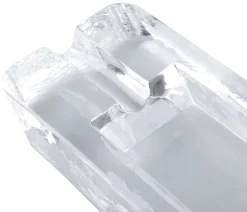 Zigarrenaschenbecher Presidente, Nude - Glas (19x9cm)