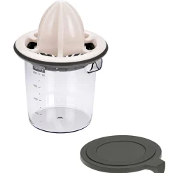 Zitruspresse Lurch, manuell - mit Becher und Deckel