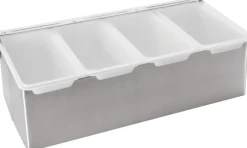 Zutatenbehälter - 4 Einsätze je 0,6l